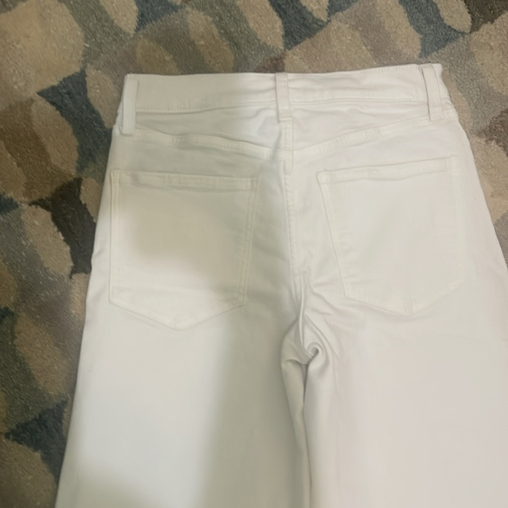Banana Republic White Flare Jeans - Picture 3 of 5